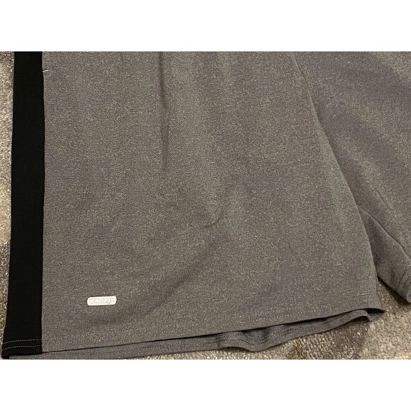 Vintage Nike DRI FIT Men’s Running Shorts Gym Active Performance Gray  Swoosh - Picture 12 of 16